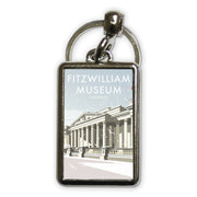 Fitzwilliam Museum Winter Metal Keyring